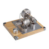 Water-cooled Single Cylinder Stirling Engine Generator Model Educational Toy - stirlingkit