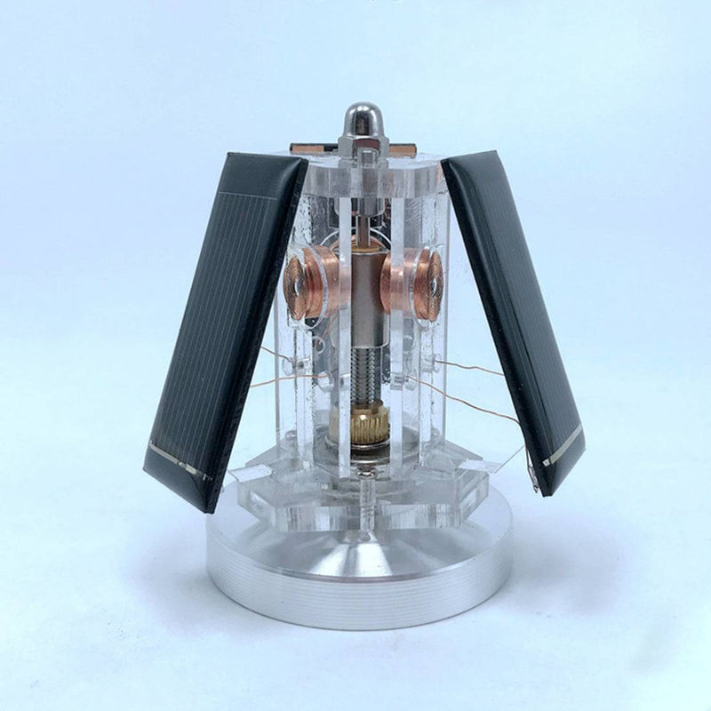 Wedge-shaped Vertical Solar Magnetic Levitation Motor Model - stirlingkit