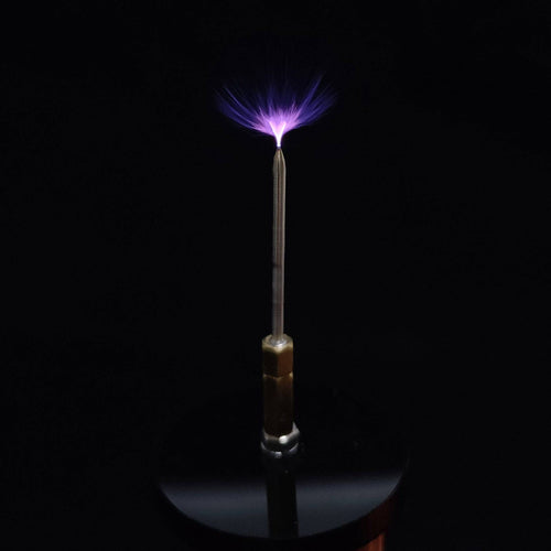 Wireless Power Transmission Table Musical Tesla Coil Plasma Motor Speaker - US Plug - stirlingkit