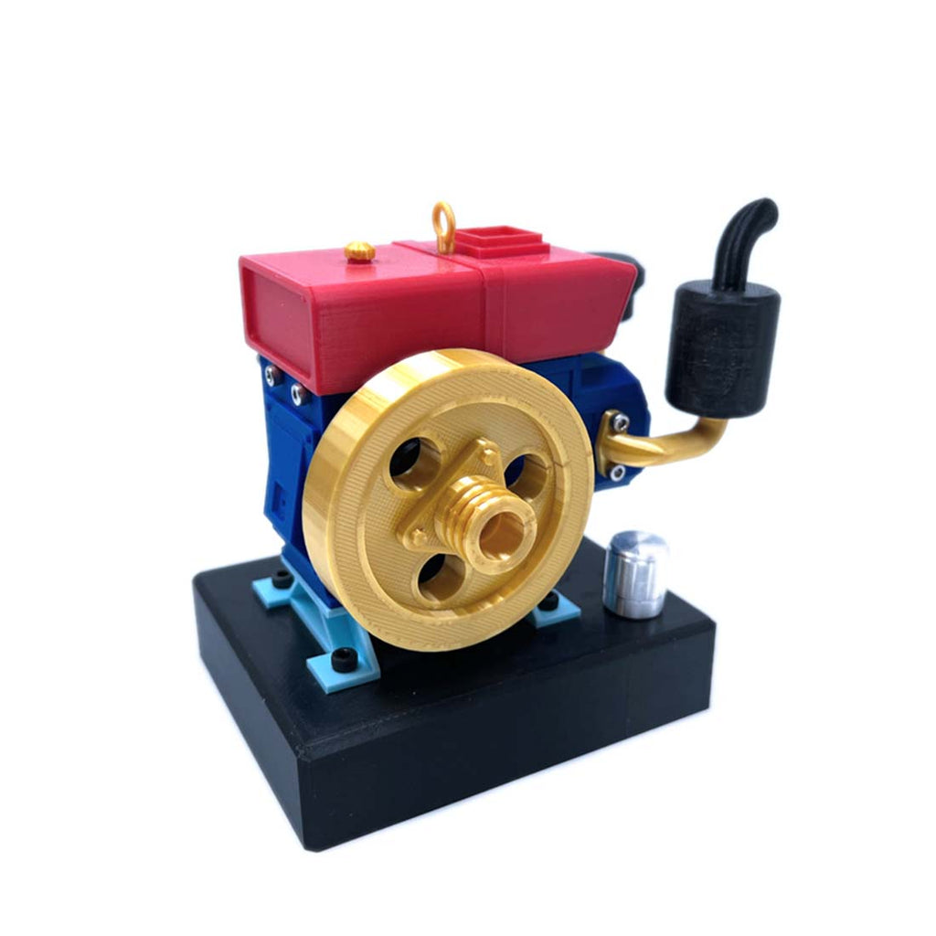 Working 3D-Printed Diesel Car Engine Models Kits Micro Motors - stirlingkit