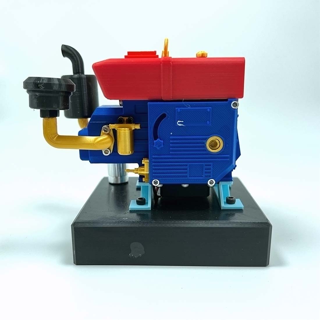 3d Model Engine Kit Working 3D-Printed Diesel Car Engine Models Kits Micro Motors - Stirlingkit