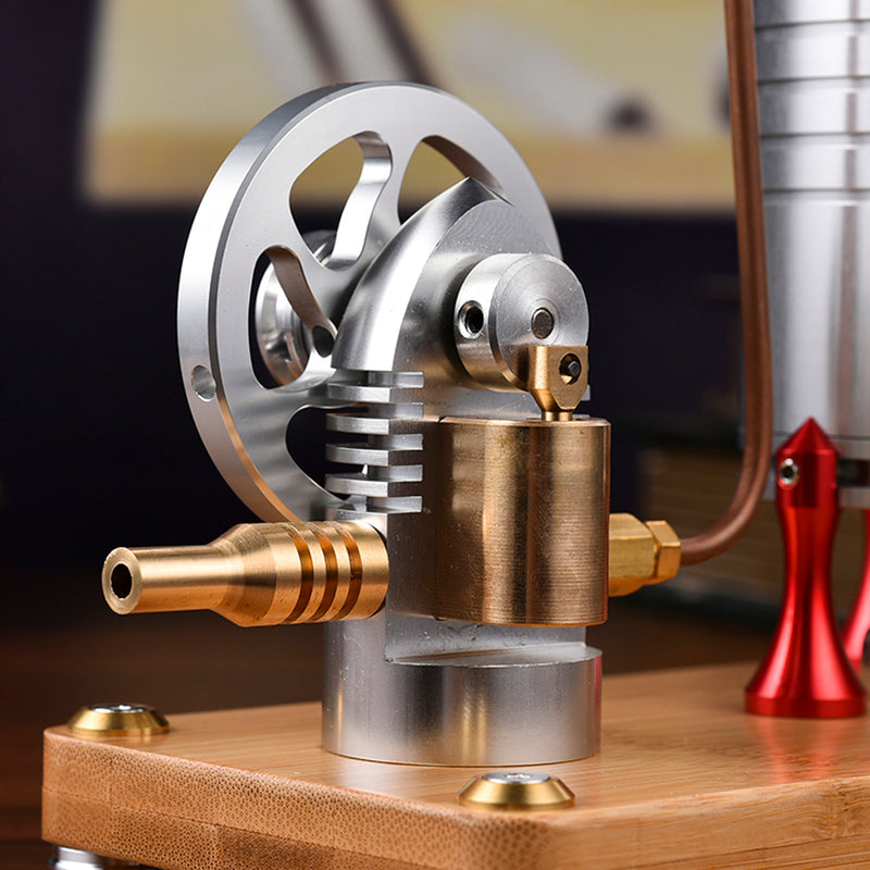 Working Model Steam Engine With Boiler - stirlingkit