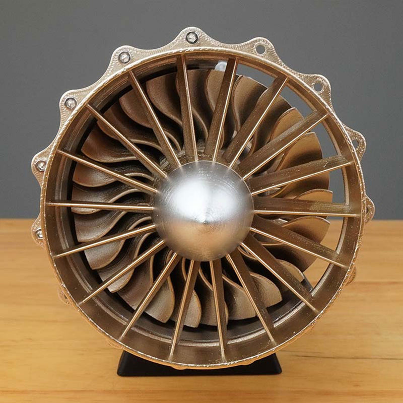 WS-15 Turbofan Engine 1/20 Scale Model DIY Assembly Kits 150+ PCS -  Stirlingkit