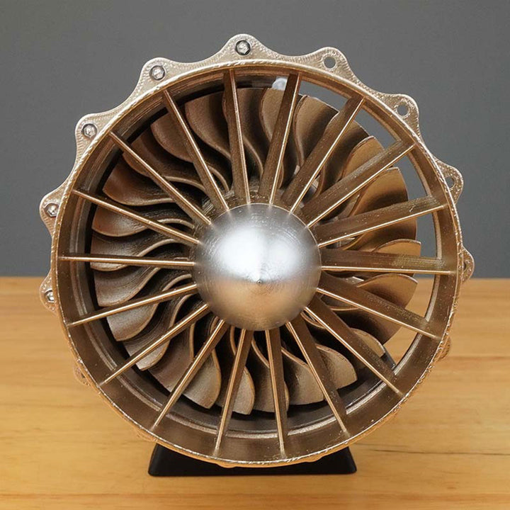 WS-15 Turbofan Engine 1/20 Scale Model DIY Assembly Kits 150+ PCS - stirlingkit