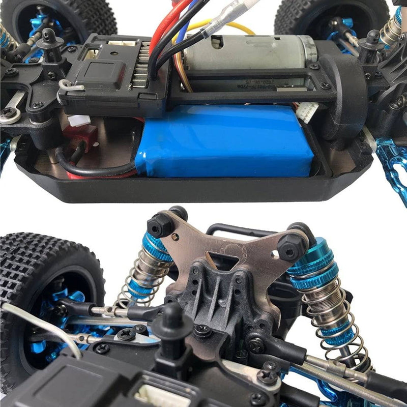 XLF F17 Brushless 1/14 RTR 2.4GHz 4WD 70km/h Full Metal Chassis Remote Control  Car - stirlingkit