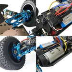 XLF F17 Brushless 1/14 RTR 2.4GHz 4WD 70km/h Full Metal Chassis Remote Control  Car - stirlingkit