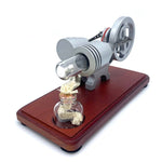 Y-shape Retro LED Stirling Engine Generator Model Educational Science Toy Christmas - stirlingkit