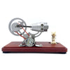 Y-shape Retro LED Stirling Engine Generator Model Educational Science Toy Christmas - stirlingkit