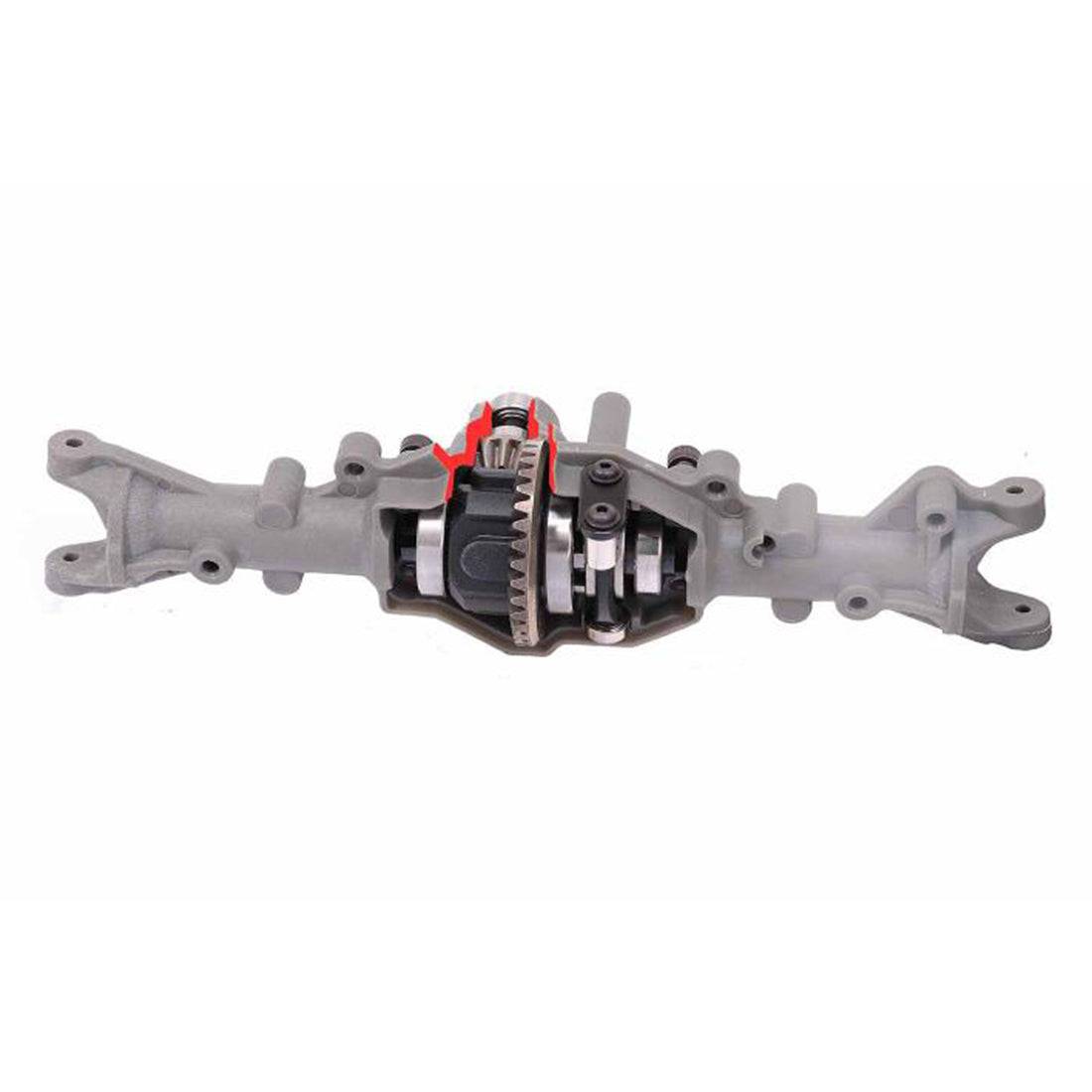 YK 4101PRO 1/10 2.4G 6CH 4WD Off-road Vehicle RC Crawler Car Remote Control Pickup Truck Toy - Grey - stirlingkit