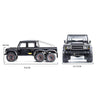 YK 6101 6×6 Off-road Pickup Truck RC Simulated Crawler Car 1/10 - stirlingkit