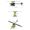 YU XIANG F120 2.4G 6CH Aircraft Direct Drive Brushless RC Helicopter Model RTF - stirlingkit