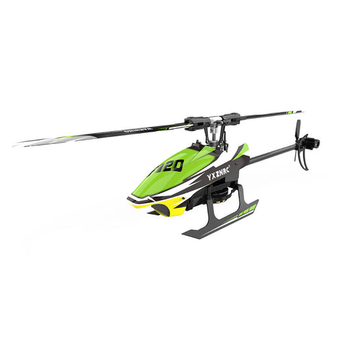 YU XIANG F120 2.4G 6CH Aircraft Direct Drive Brushless RC Helicopter Model RTF - stirlingkit