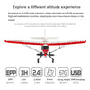 YU XIANG W01-J3 Beginners 2.4GHZ 3CH Electric RC Glider Airplane EPP Aircraft with 6-axis Gyroscope - stirlingkit