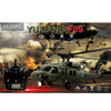 YUXIANG YXZNRC F09 RC Military Helicopter 1/47 2.4G 6CH Brushless RTF for Adults - stirlingkit