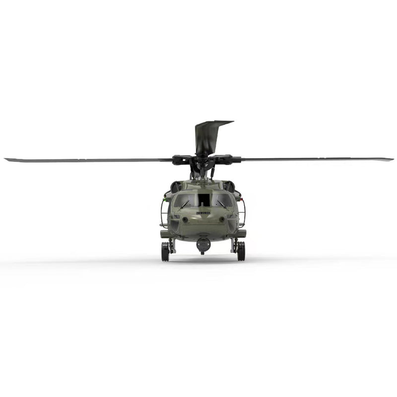 YUXIANG YXZNRC F09 RC Military Helicopter 1/47 2.4G 6CH Brushless RTF for Adults - stirlingkit