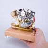 RETROL 4.2CC OHV V-Twin V2 Four-stroke Gasoline Engine Model Ready to Run - stirlingkit