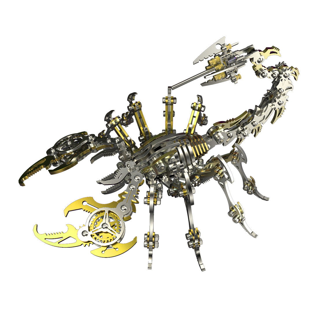 Scorpion King 200Pcs Metal Insect Model Kit 3D DIY Mechanical Assembly Crafts - stirlingkit