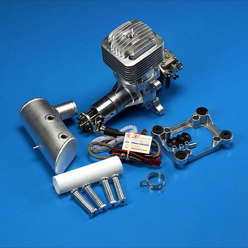 DLE85 85CC Gasoline Engine Single-cylinder Two Stroke Aircraft Engine for RC Model Planes - stirlingkit