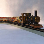 1:87 HO Scale Steam Drive Train Model Steam Locomotive Model Live Steam Engine - stirlingkit