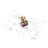 Mini V4 Brass Steam Engine Model Reverse Gearbox (without Boiler) - stirlingkit