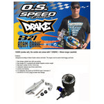 OS Speed B21 3.49cc Off-road Racing Engine Exhaust Pipe Set - stirlingkit