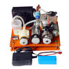 VX Level 18 Single Cylinder 2-stroke Methanol Engine with Water Cooling Radiator - stirlingkit