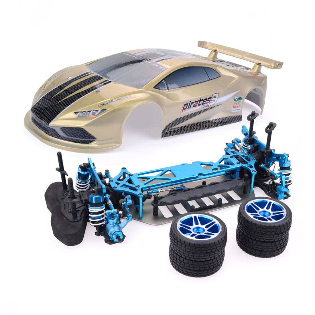 Pirate Rc Racing ZD Racing Pirates3 TC-10 1/10 4WD 60km/h RC Car Electric Brushless ...