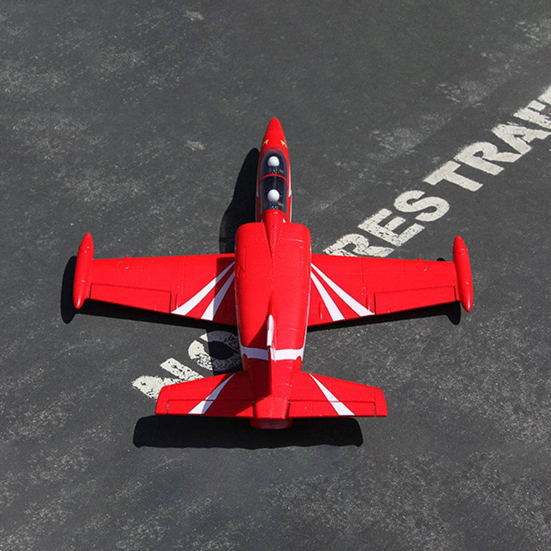 Mini L-39 PNP RC Jet Fighter EPO Bypass Aircraft Airplane Hand Throwing  - Red - stirlingkit