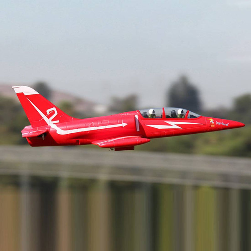 Mini L-39 PNP RC Jet Fighter EPO Bypass Aircraft Airplane Hand Throwing  - Red - stirlingkit