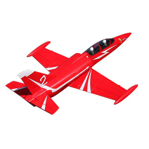 Mini L-39 PNP RC Jet Fighter EPO Bypass Aircraft Airplane Hand Throwing  - Red - stirlingkit