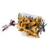 1/12 Zinc Alloy Diesel Engine Carburetor HG 6ASS-P01 for HG-P602 RC Car Vehicles Model - stirlingkit