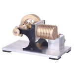 Suction Fire Type Single cylinder Hot Air Stirling Engine Model -Bracket Version - stirlingkit