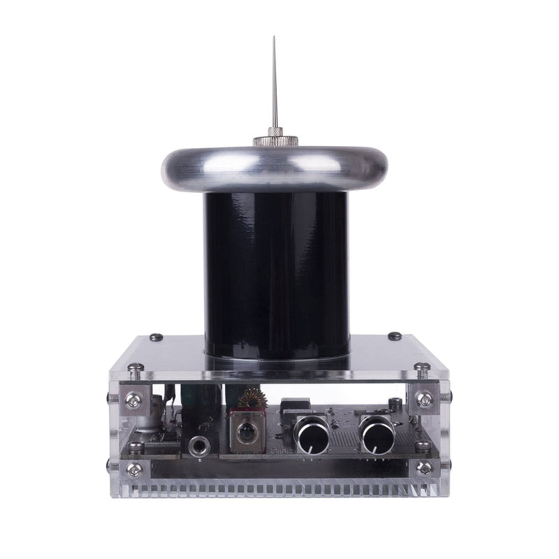 Table Top High Power Music Arc Tesla Coil Artificial Lightning Wireless Power - stirlingkit