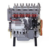 Teching Inline Four-Cylinder Full Aluminum Alloy Assembling Model Science Education Engine for Collection - stirlingkit