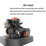 Toyan 4 Stroke Methanol RC Engine FS-S100A Set With Base And All Start Kits - stirlingkit