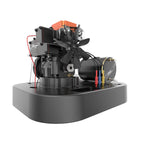 Toyan 4 Stroke Methanol RC Engine FS-S100A Set With Base And All Start Kits - stirlingkit