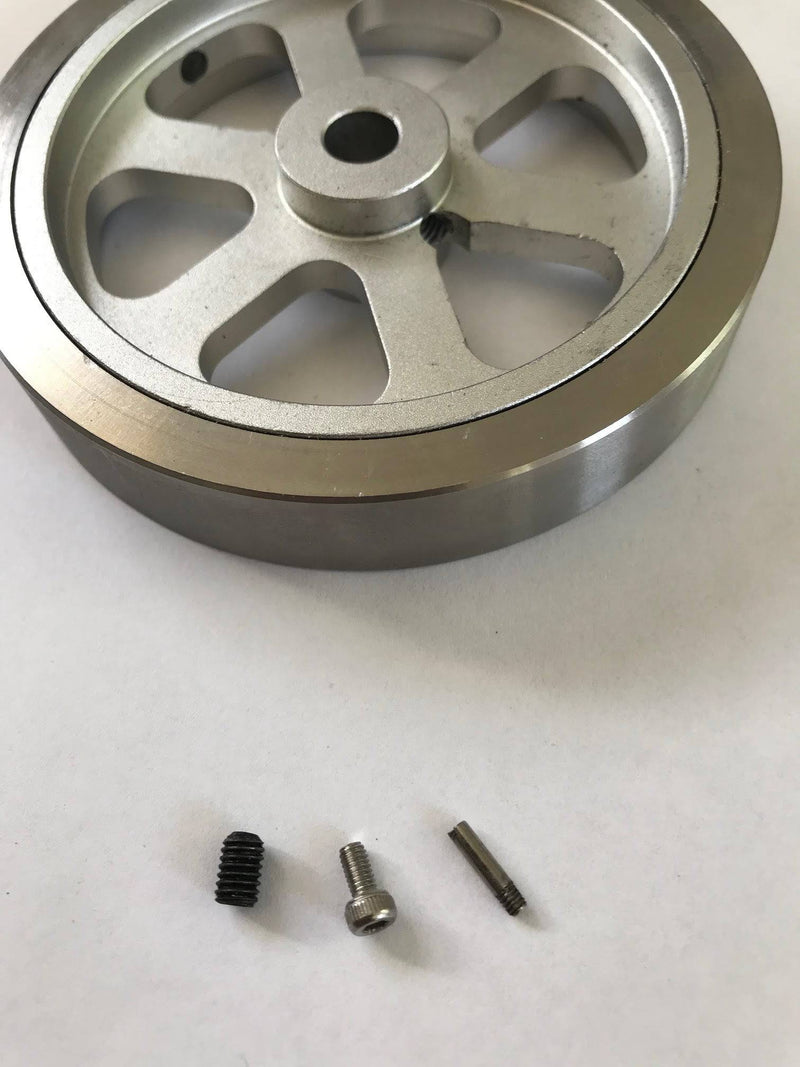 Flywheel for Metal Horizontal Hit and Miss Engine Model Gas Stirling Engine - stirlingkit